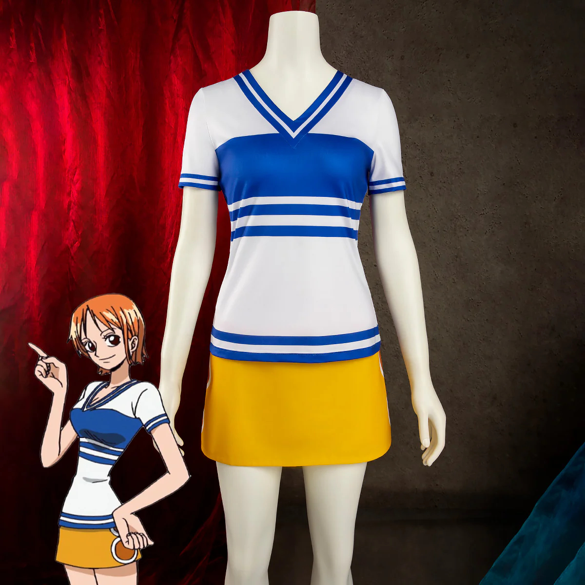 One piece Nami Two Years Ago Cosplay Costume