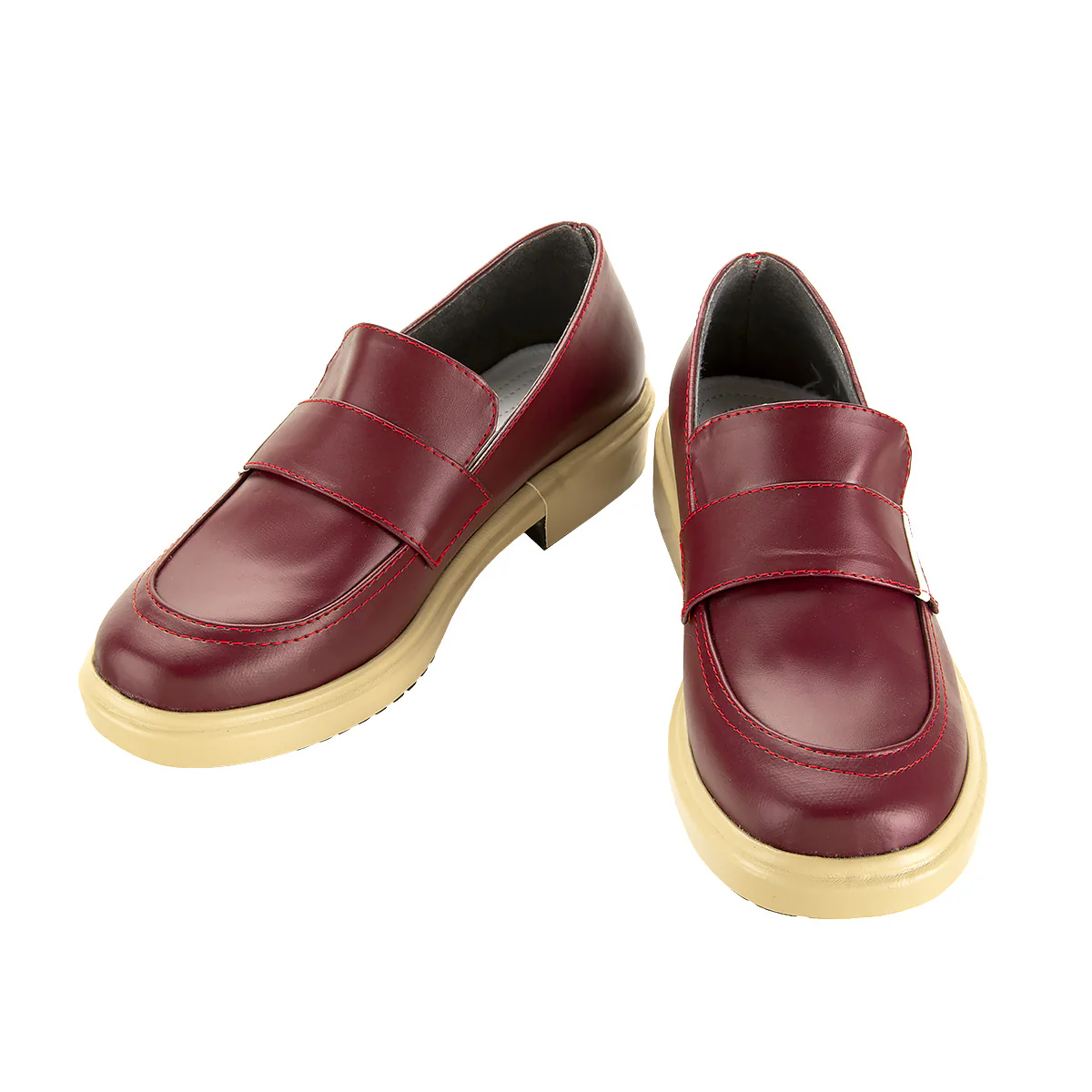 Ace Attorney Gyakuten Saiban Ema Skye Brown Cosplay Shoes