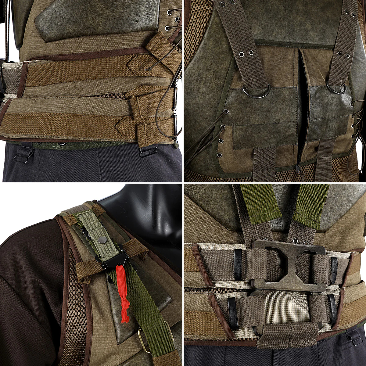 Batman Bane Cosplay Costume Mask overcoat Props accessories Halloween