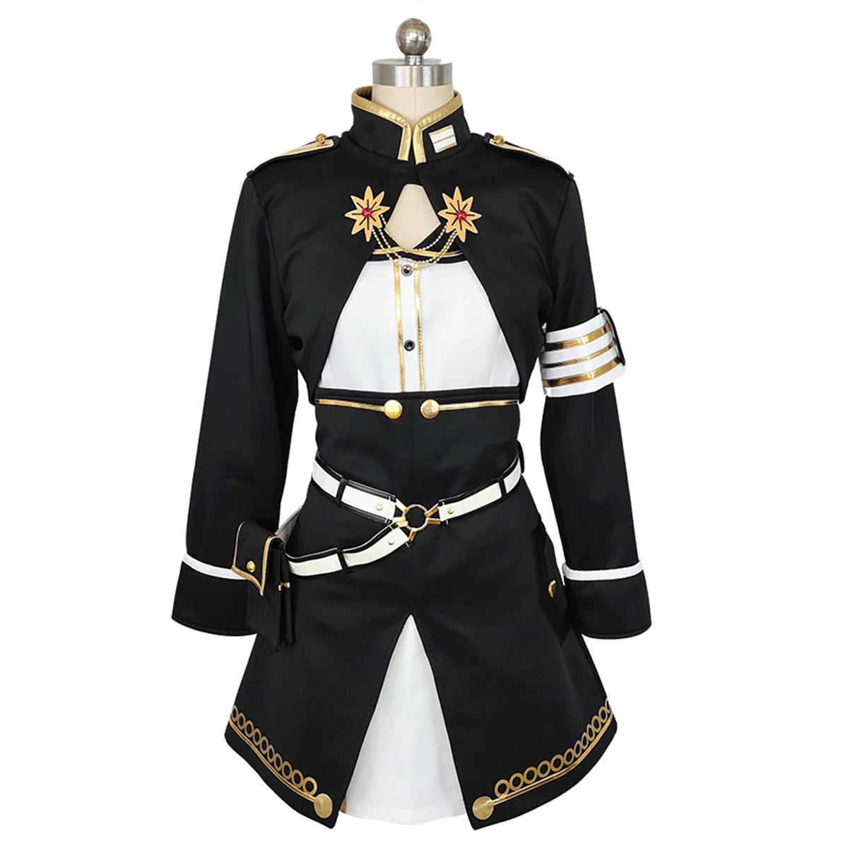 86 EIGHTY-SIX Vladilena Milize Lena Black Suit(Include Hat) Cosplay Costume
