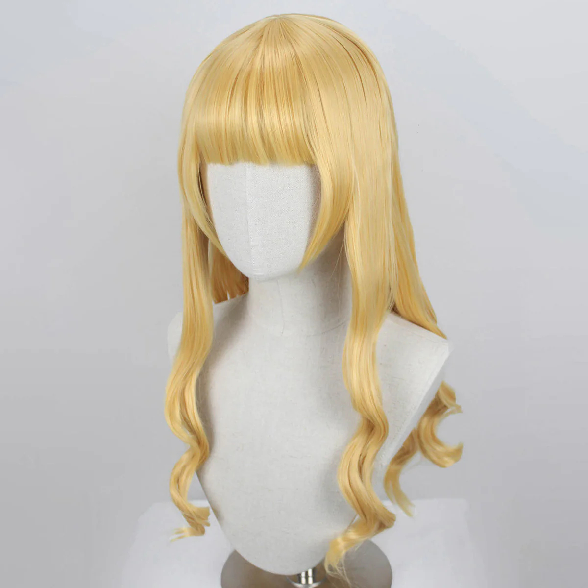 Black Clover Mimosa Vermilion Brown Golden Cosplay Wig