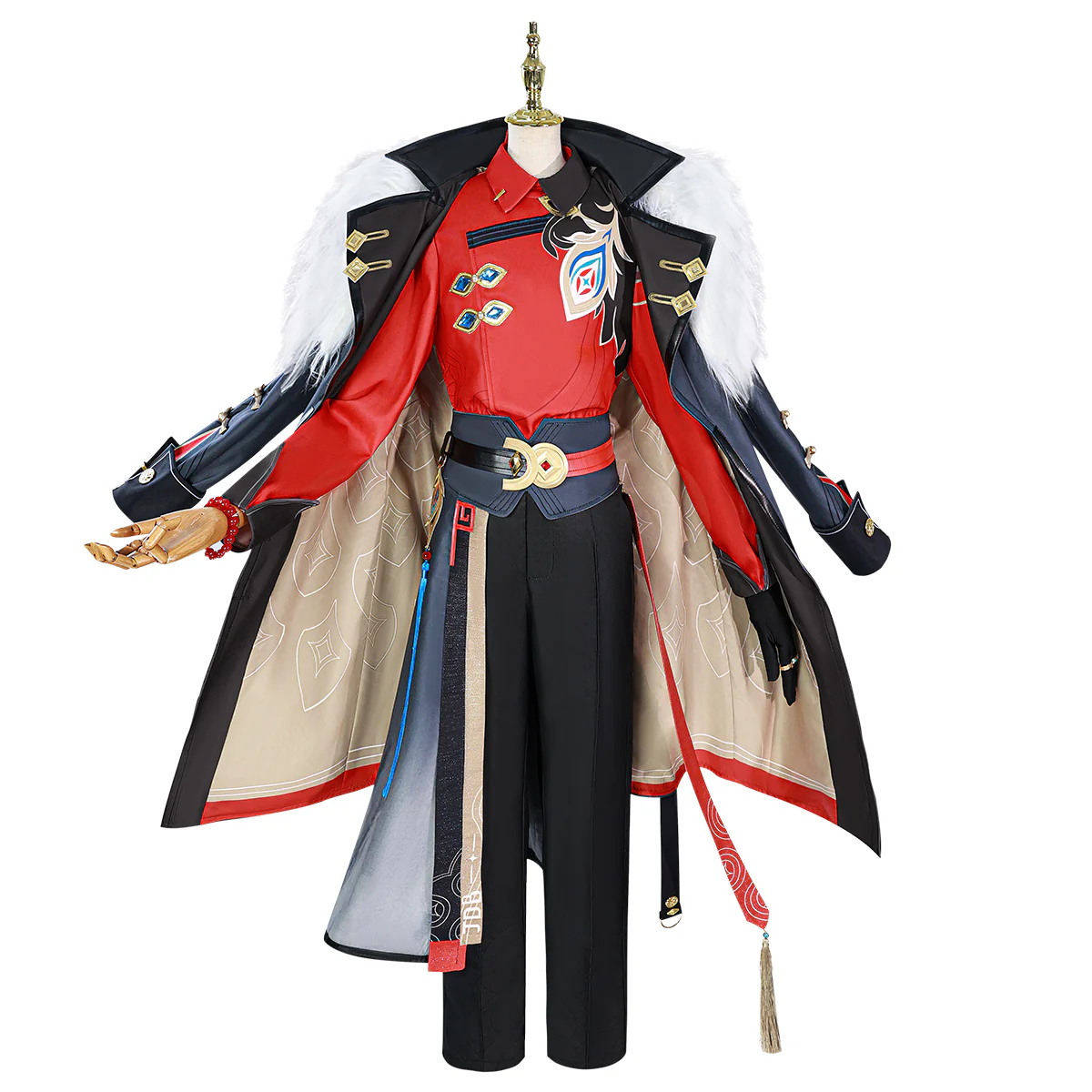 Honkai: Star Rail Aventurine Chinese New Year Cosplay Costume