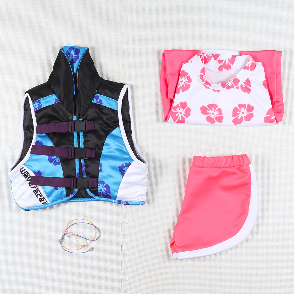 Overwatch OW D.Va DVa Hana Song Waveracer D.VA Cosplay Costume