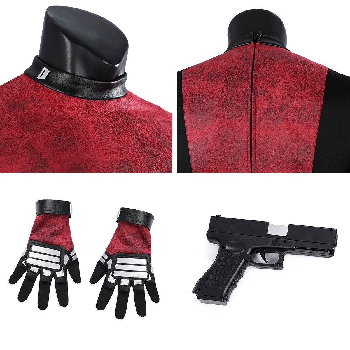 Deadpool 3 Wolverine and Deadpool Cowboypool Cosplay Costume