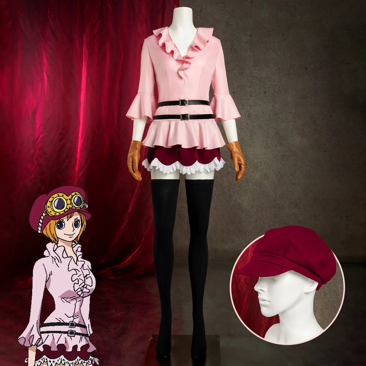 One Piece Koala Cosplay Costume ( Don't Including Blinkers)