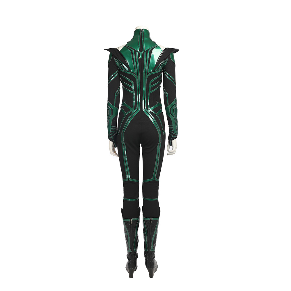 Marvel Movie Thor 3 Ragnarok Hela Cosplay Costume Cosplay Jumpsuit Halloween Outfit Custom Made M20170163-A