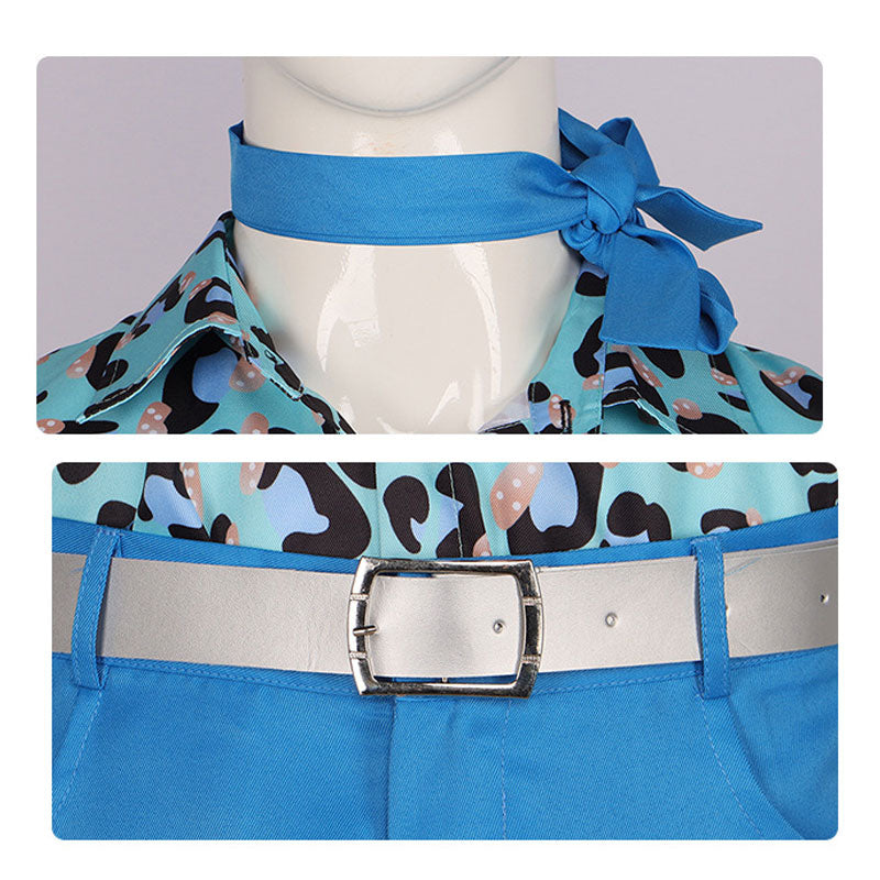 Barbie Movie 2023 Ken Blue Cosplay Costumes