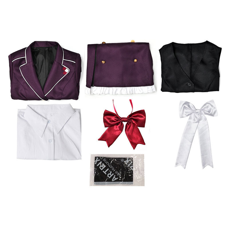 DIABOLIK LOVERS Komori Yui Purple Cosplay Costume