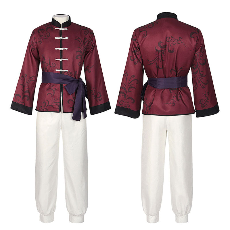 Blue Lock Rin Itoshi Sae Itoshi China Kung Fu Style Cosplay Costumes