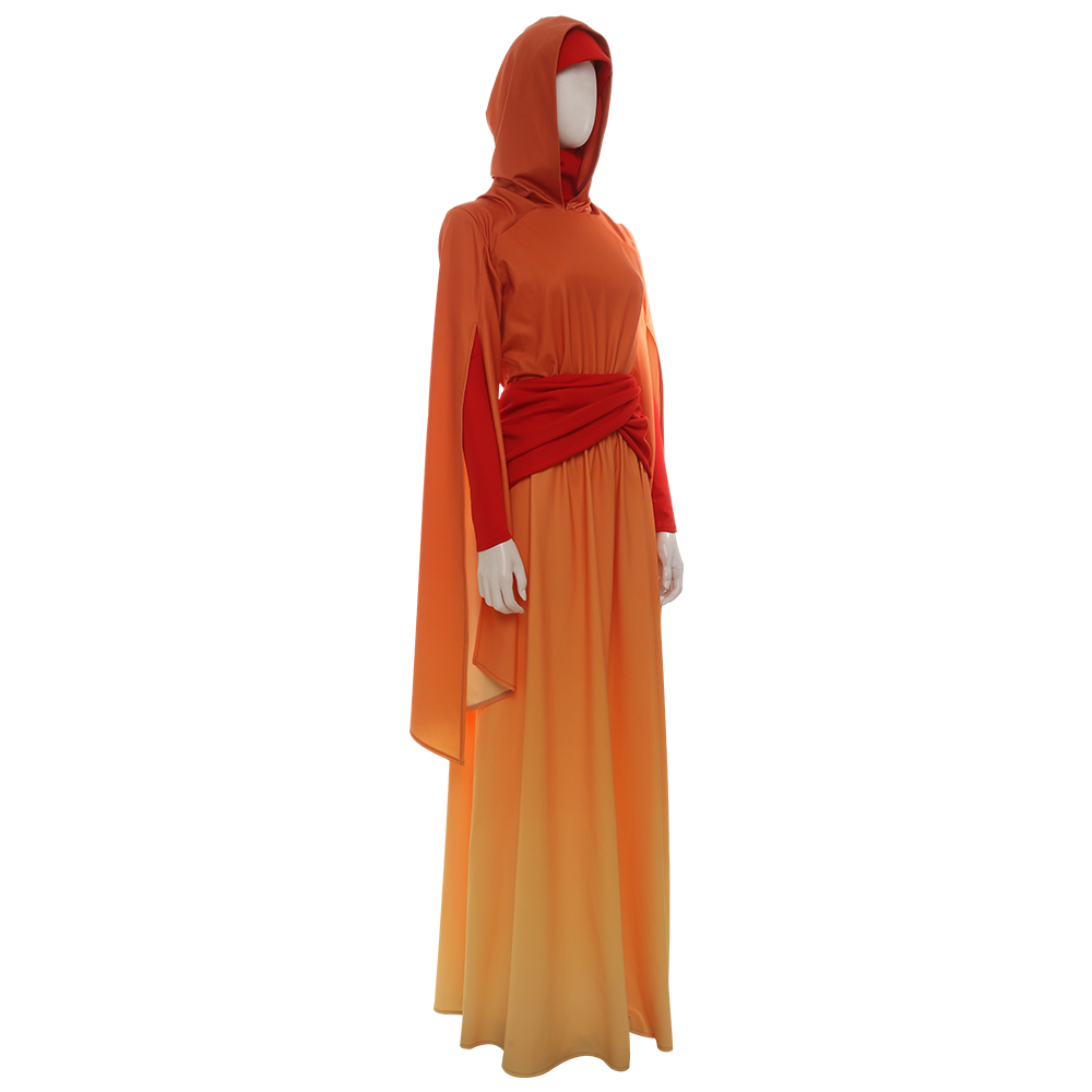 Movie Star Wars The Phantom Menace Padme Cosplay Costumes for Halloween Suit  M20200340