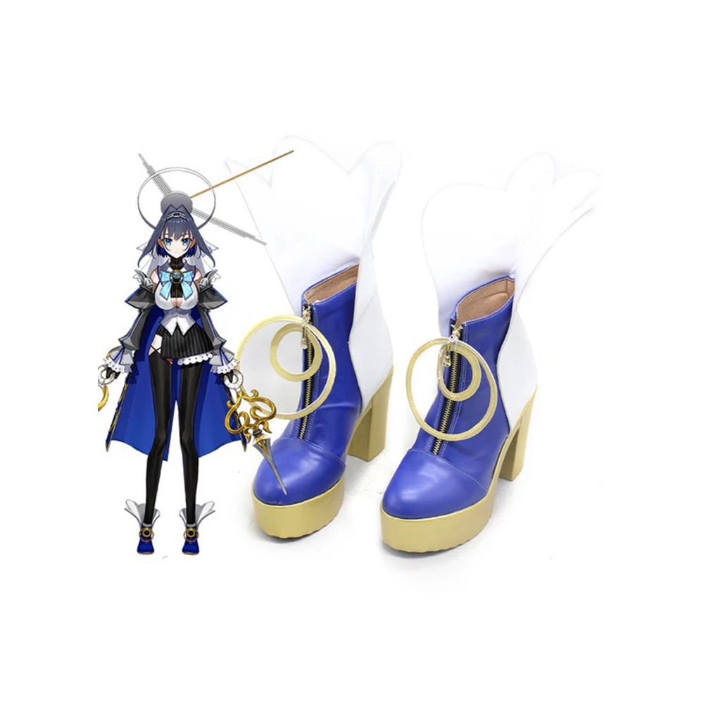 Anime Virtual YouTuber Ouro Kronii Cosplay Shoes