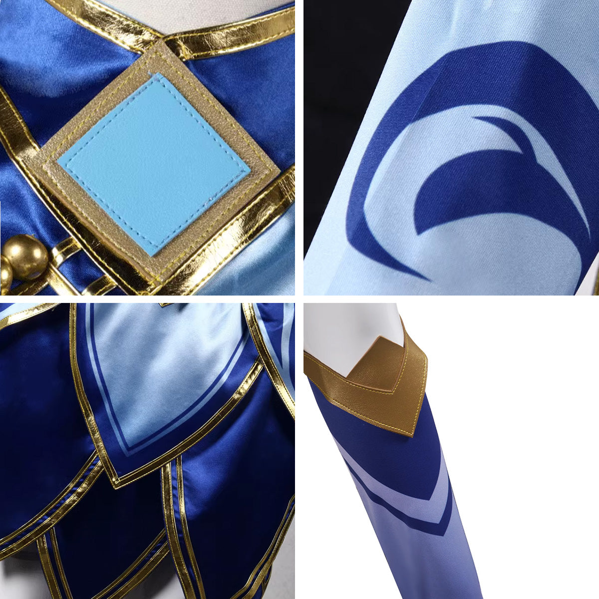 League of Legends LOL Porcelain Lux Cosplay Costume