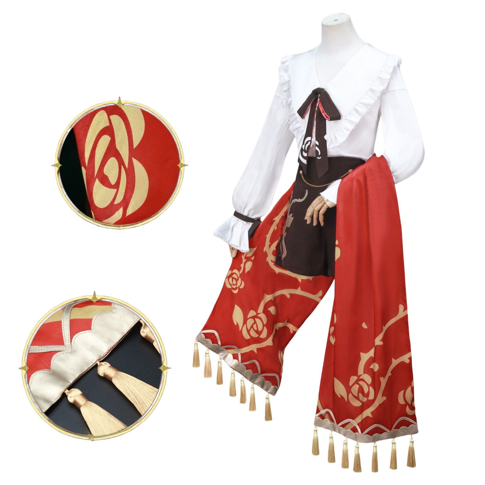 Honkai Star Rail Argenti Boys Dormitory Cosplay Costumes