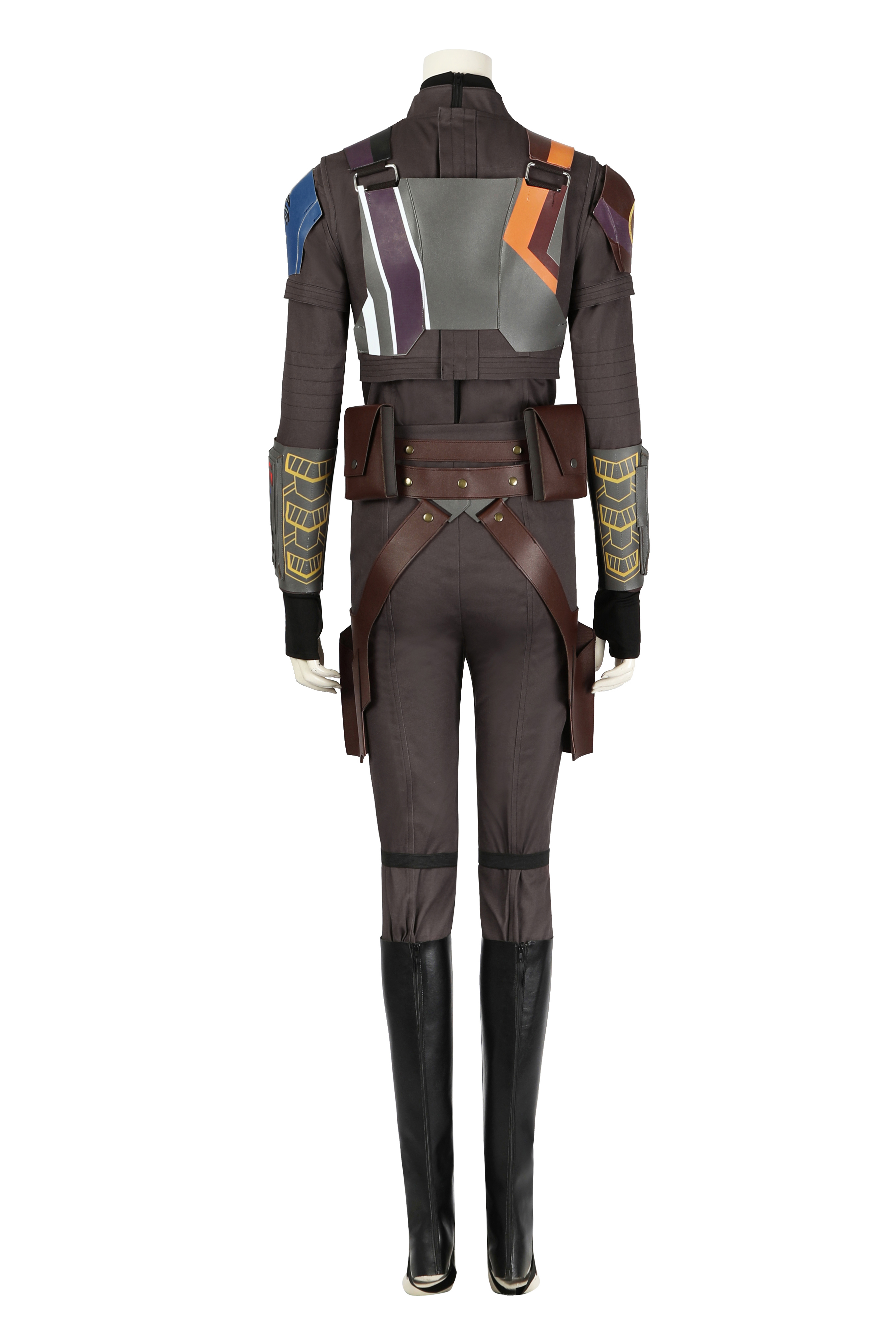 Movie Star Wars Ahsoka Sabine Wren Cosplay Costumes Slave Outfit 5230