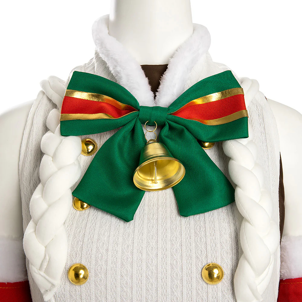 Overwatch 2 Mercy Winter Cosplay Costume