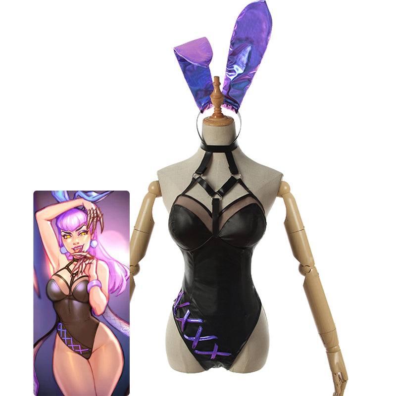 LOL KDA ALL OUT Evelynn Bunnysuit Cosplay Costumes