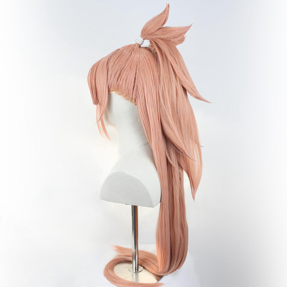 Guilty Gear Xrd Baiken Orange Cosplay Wig