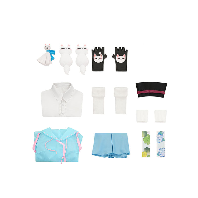 Overwatch 2 Kiriko Raincoat Suit Skin Cosplay Costume