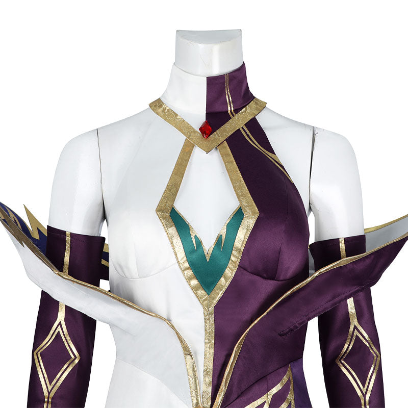 Game League of Legends Coven Morgana Premium Edition Cosplay Costumes
