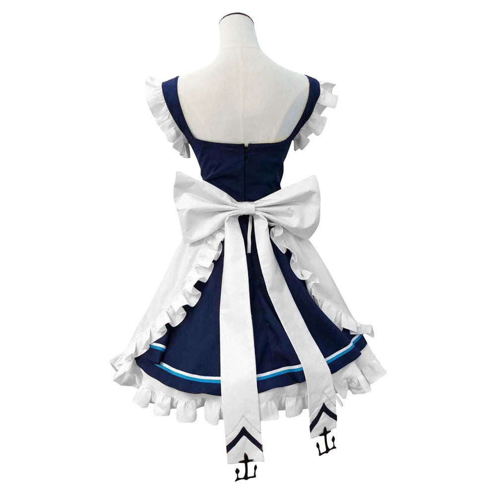 Azur Lane HMS Belfast Cosplay Costume Sexy White Dress Halloween 