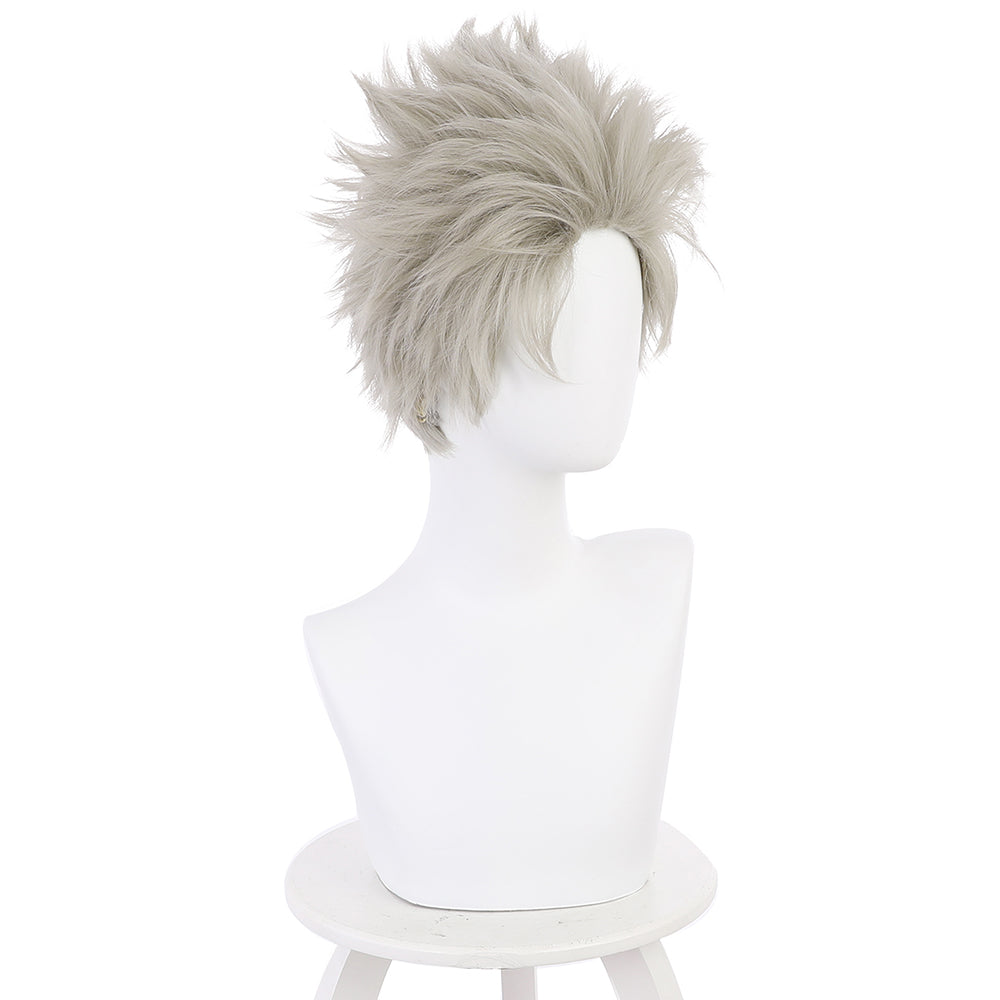 Jujutsu Kaisen Sorcery Fight Toge Inumaki Grey White Cosplay Wig