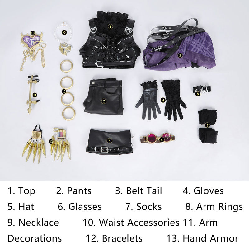 Identity V Truth & Inference Farewell Phantom Girl Cosplay Costume