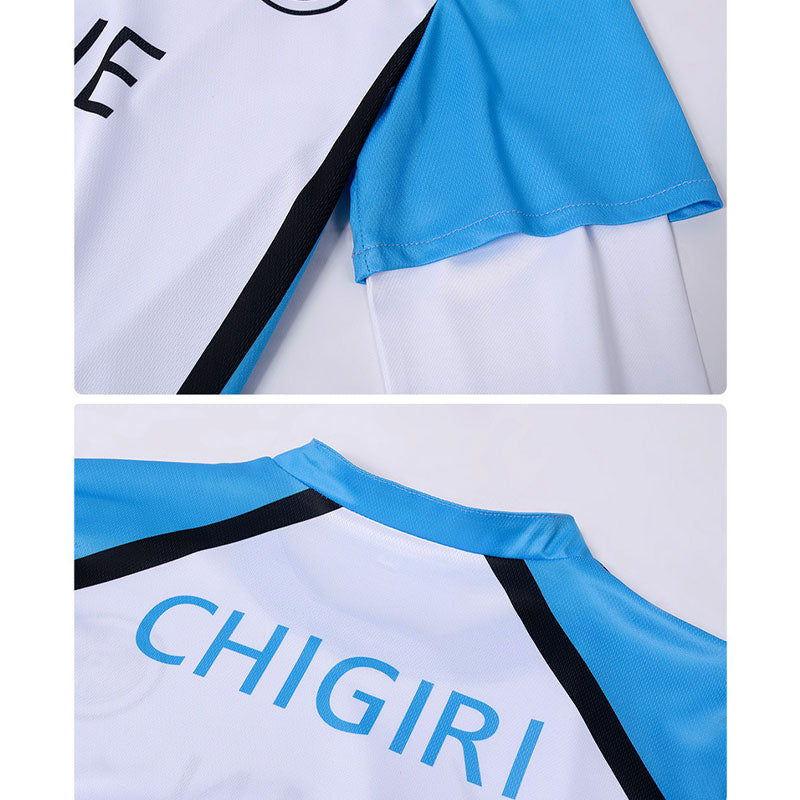 Anime Blue Lock Hyoma Chigiri & Seishiro Nagi Jersey Cosplay Costumes