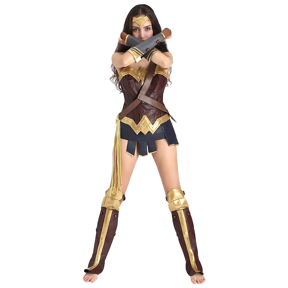 Justice League Wonder Woman costume Diana Full costume Cape cosplay costume DC Movie