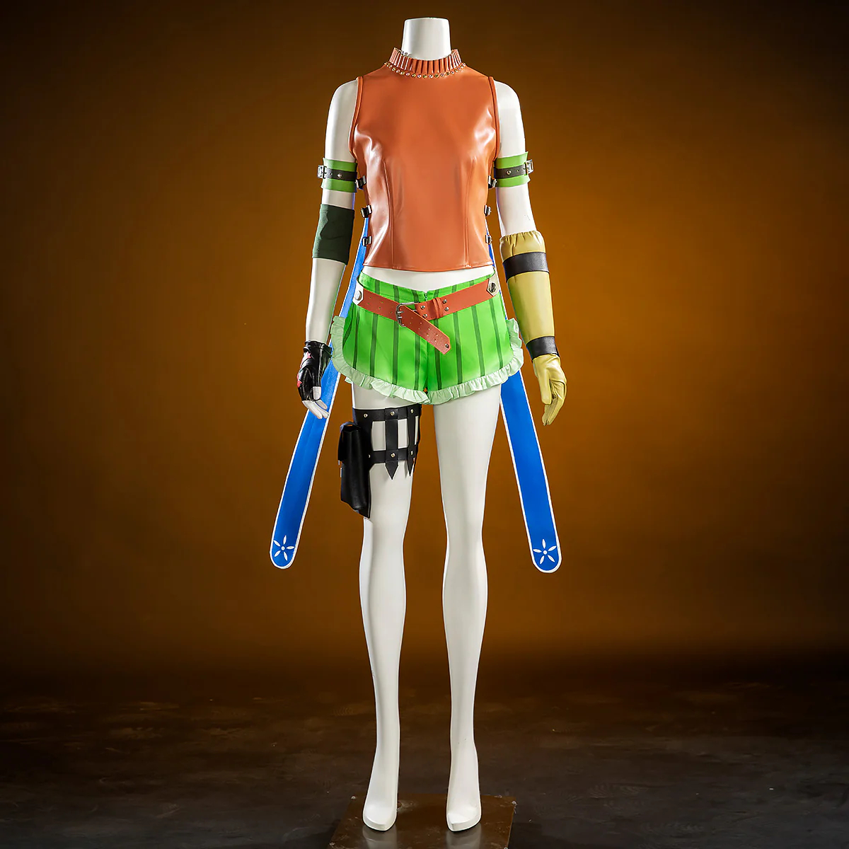 Final Fantasy X Rikku Cosplay Costume