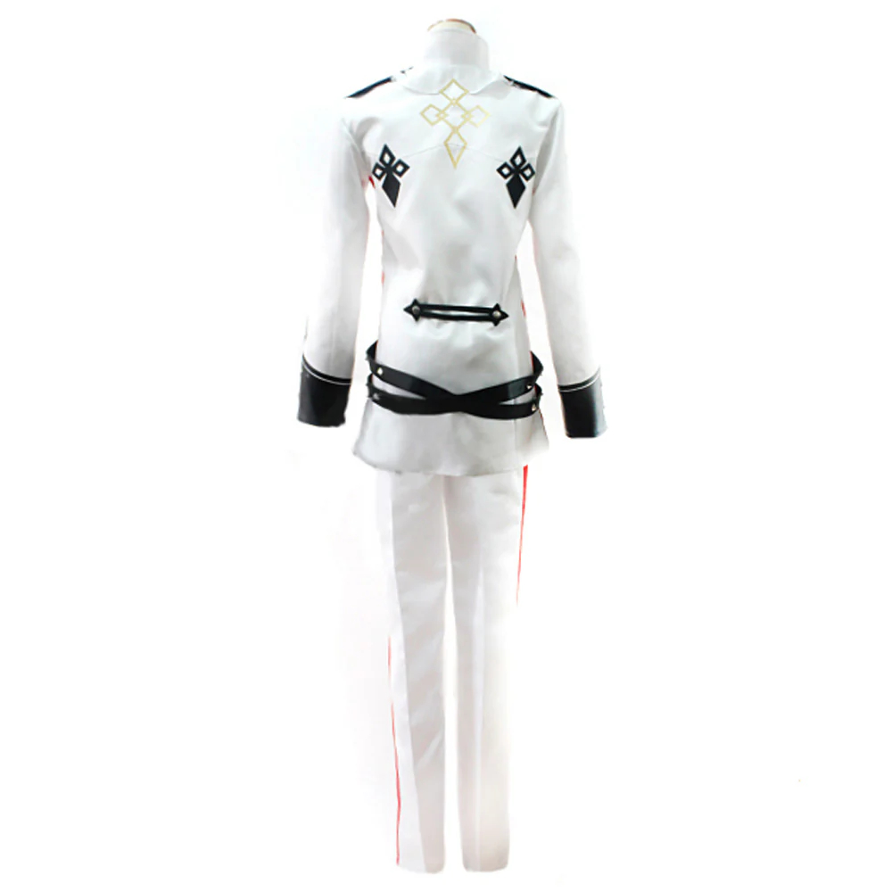 Ace Attorney Kazuma Asogi Kazuma Asogi White Cosplay Costume