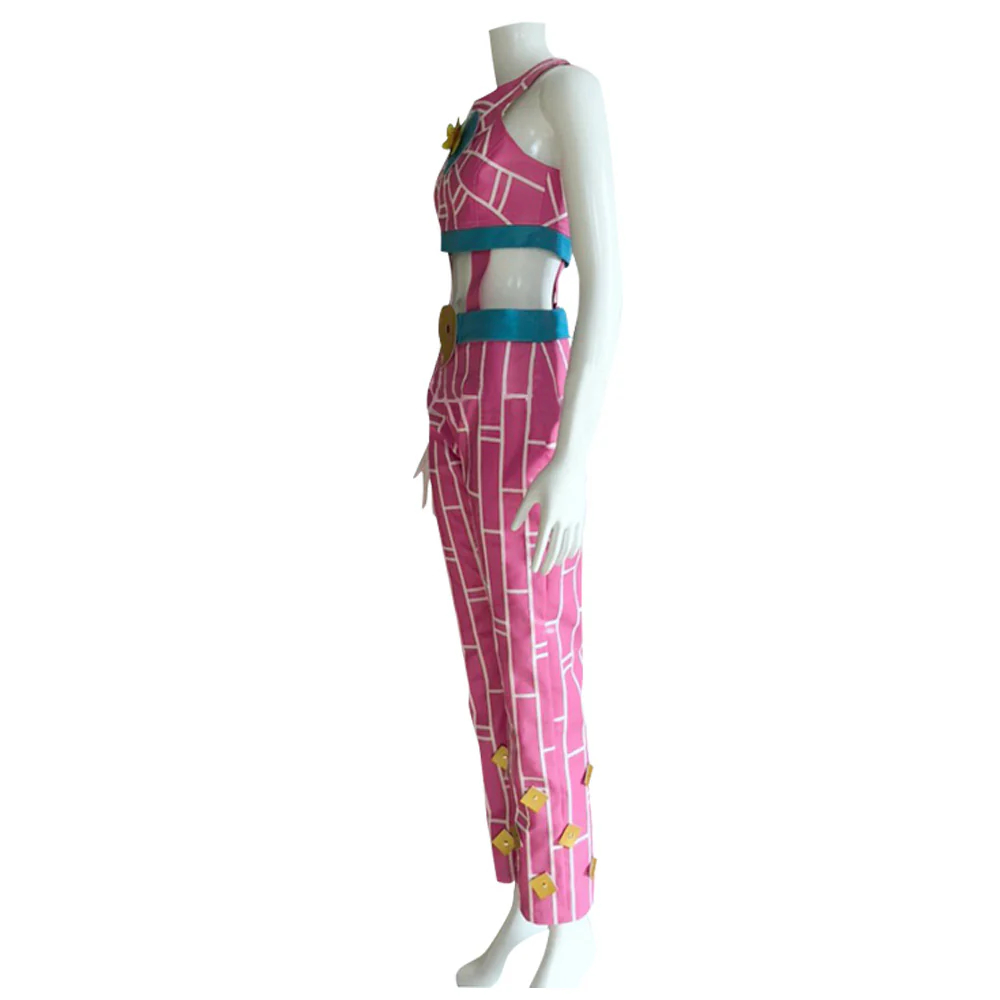 JoJo's Bizarre Adventure Jolyne Cujoh Cosplay Costume New Edition