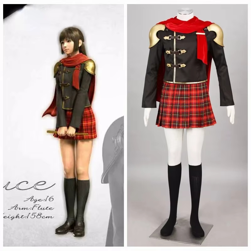 Final Fantasy type-0 Seven Cosplay Costume