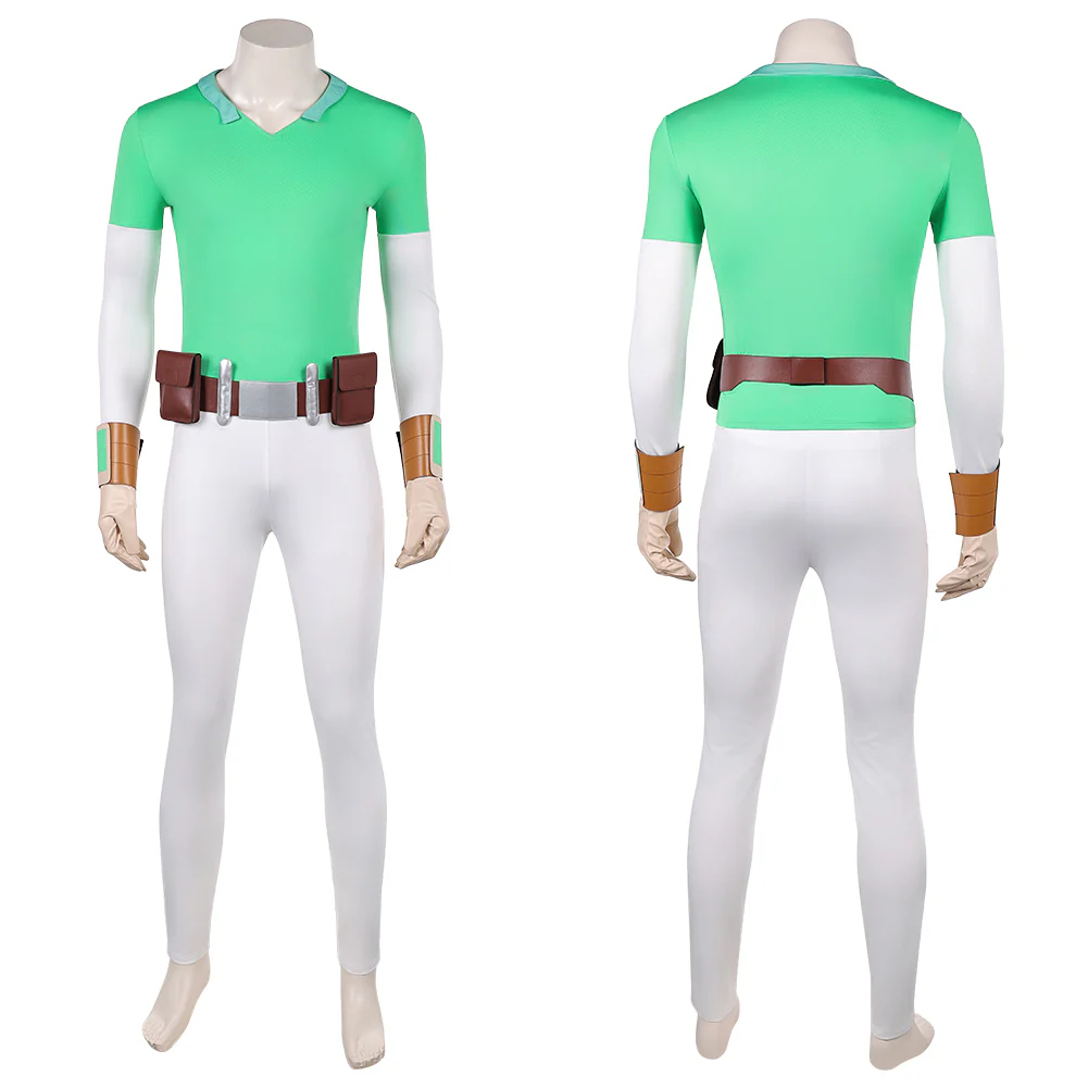 Allen the Alien Cosplay Costume Invincible Season 4 Fullset Green Men Halloween Carnival Party Outfit