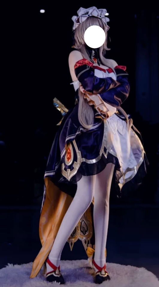Genshin Impact Marionette Sandrone Cosplay Costume 