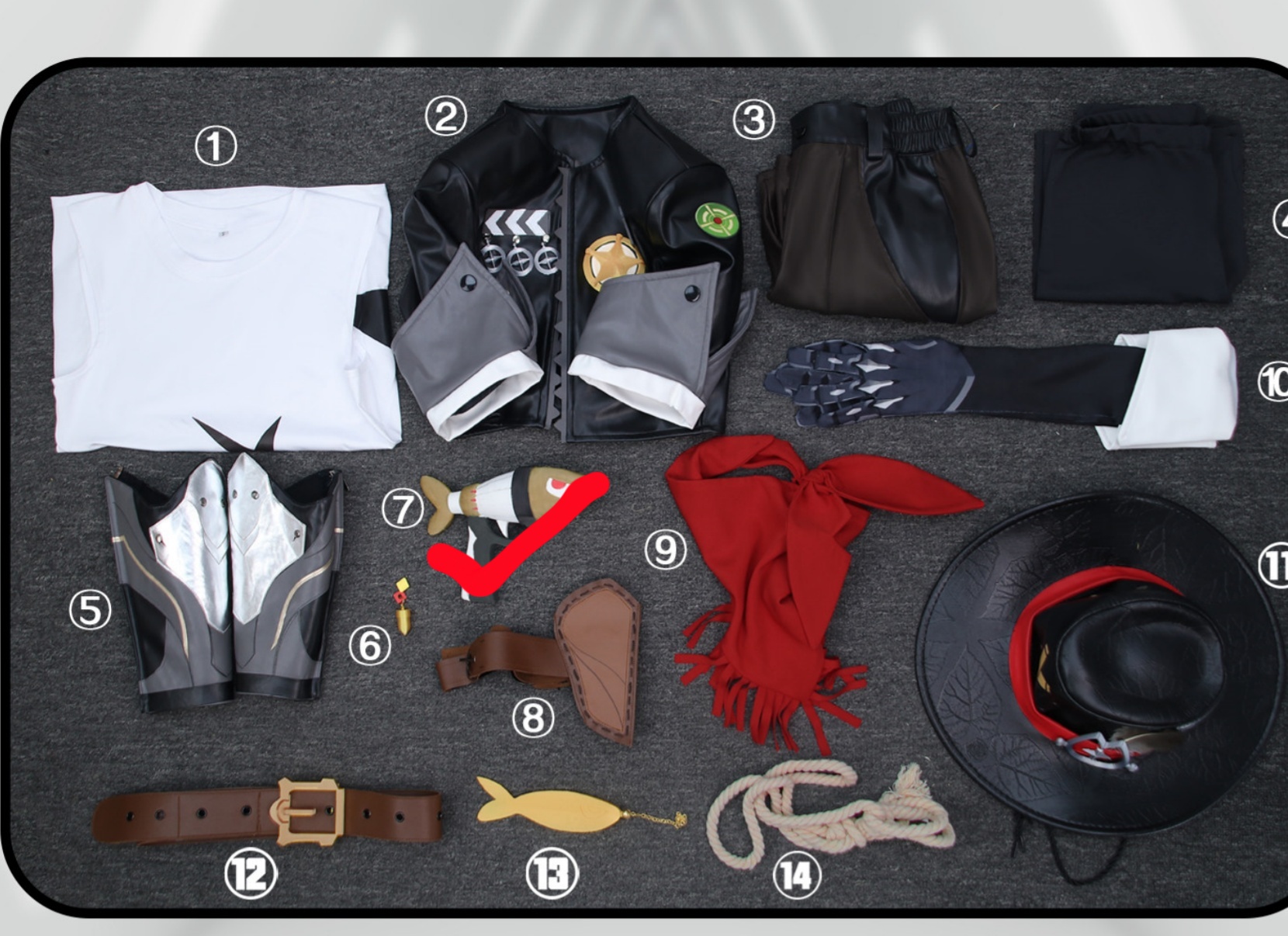 Honkai: Star Rail Boothill Game Cosplay Costume 