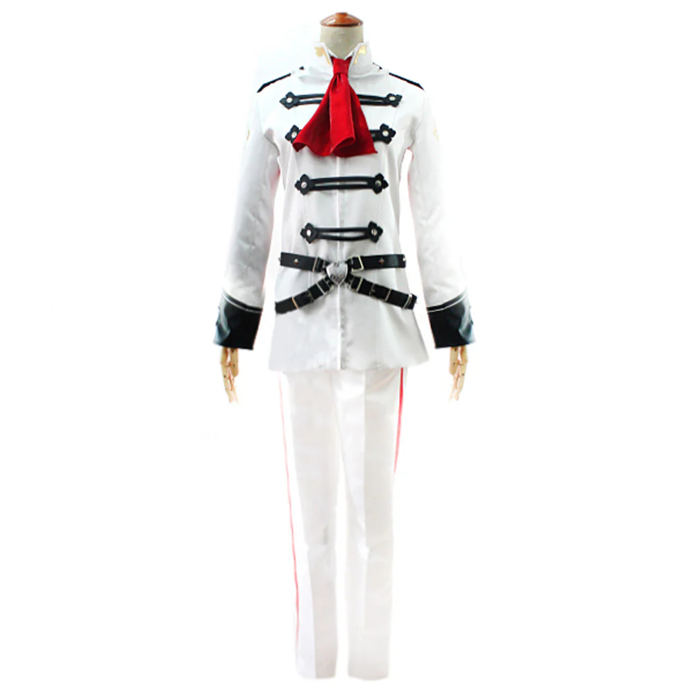 Ace Attorney Kazuma Asogi Kazuma Asogi White Cosplay Costume