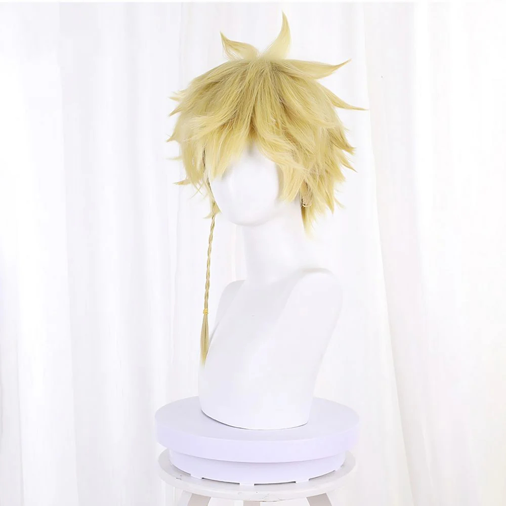 Hell's Paradise Jigokuraku Aza Golden Cosplay Wig
