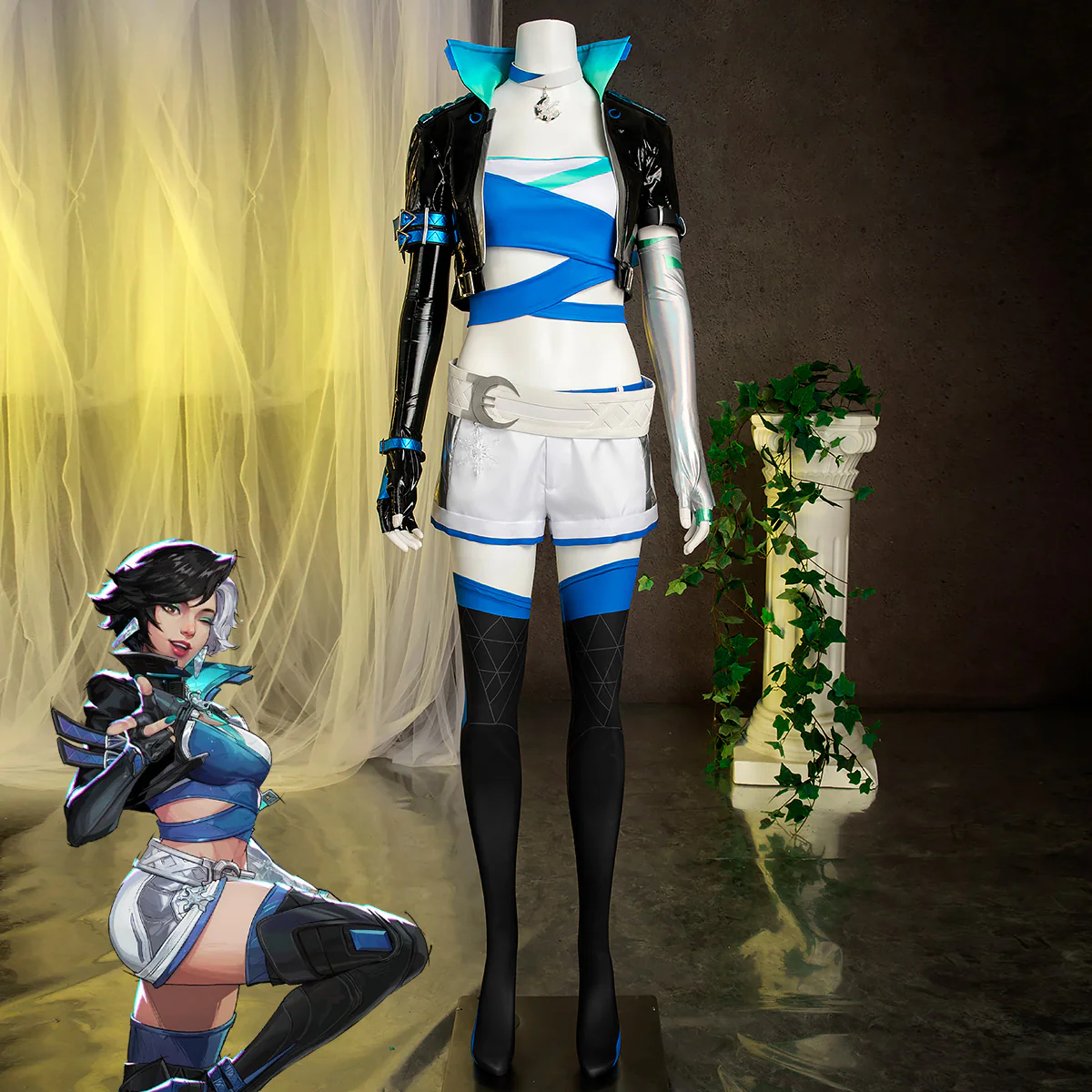 Marvel Rivals Luna Snow Cosplay Costume