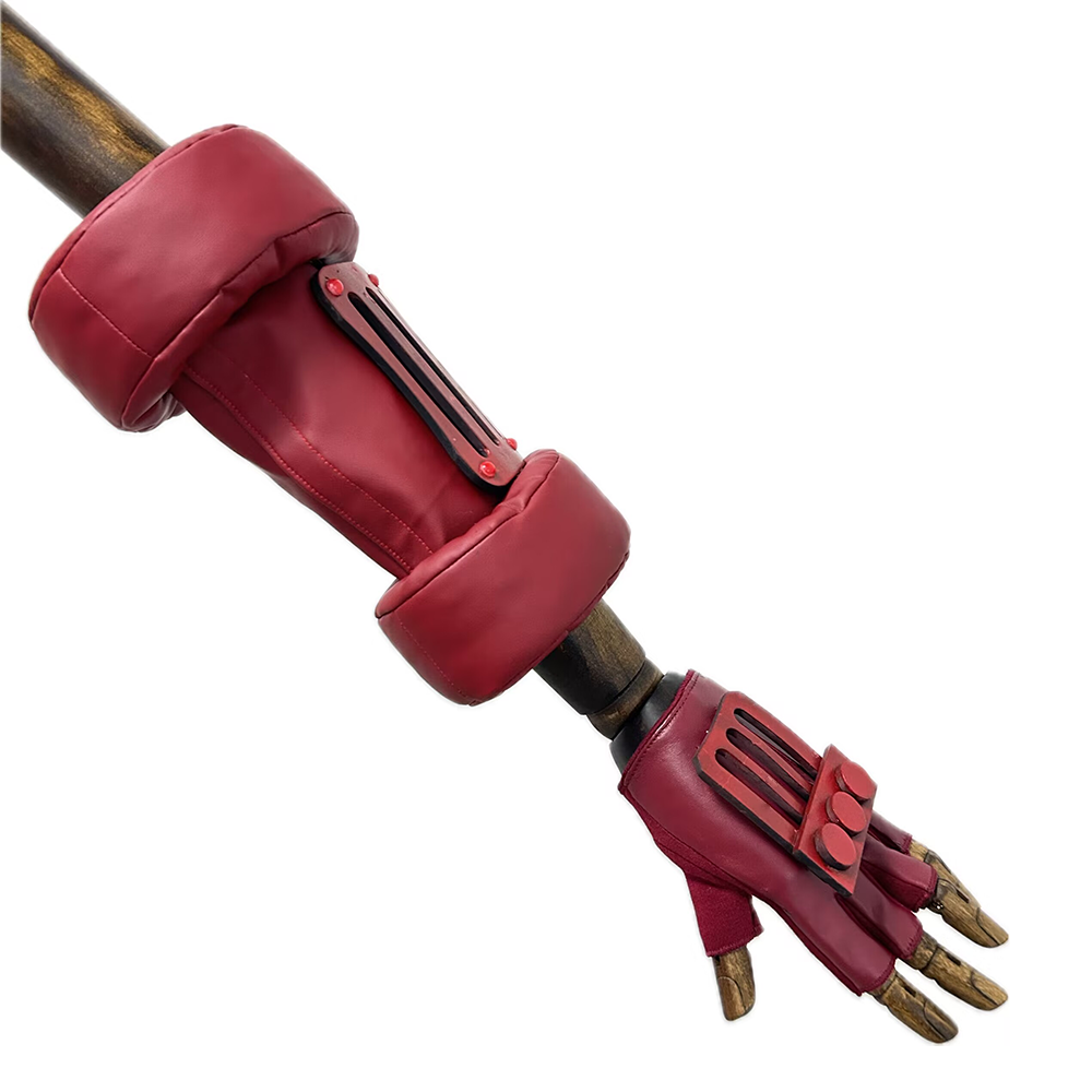 Street Fighter Cammy White Cosplay Props Gloves Bracers