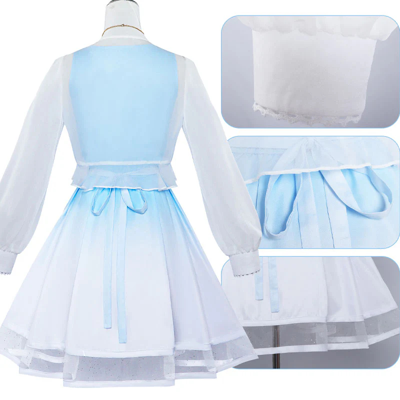 Game Genshin Impact X Animate Ganyu Cosplay Costumes