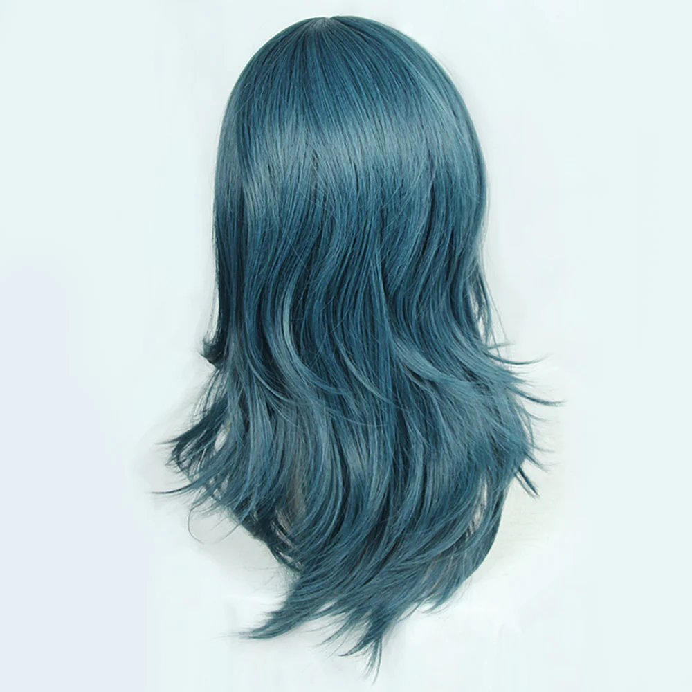 Fire Emblem: Three Houses Female Byleth Grey Green Cosplay Wig