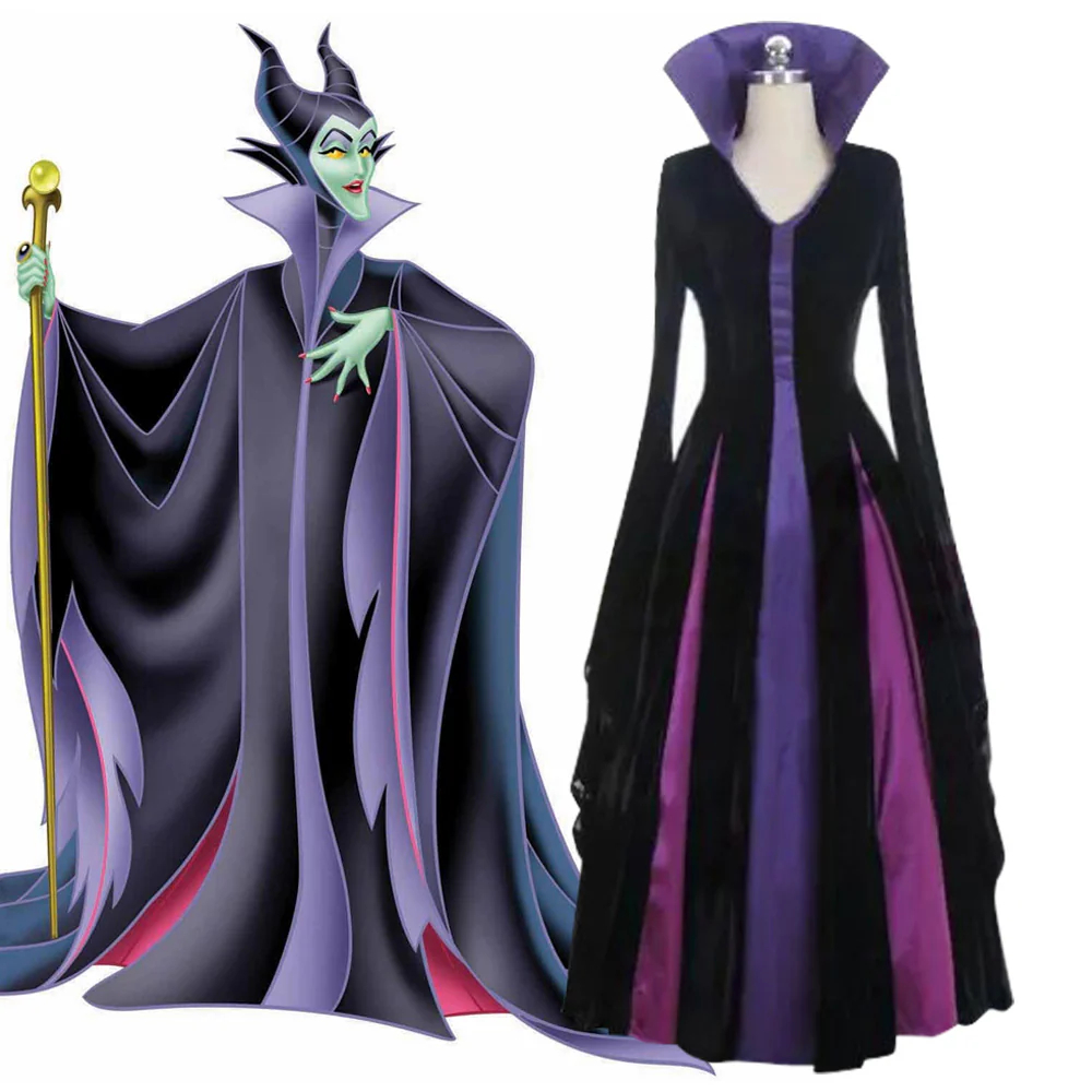 Sleeping Beauty Maleficent Cosplay Costume