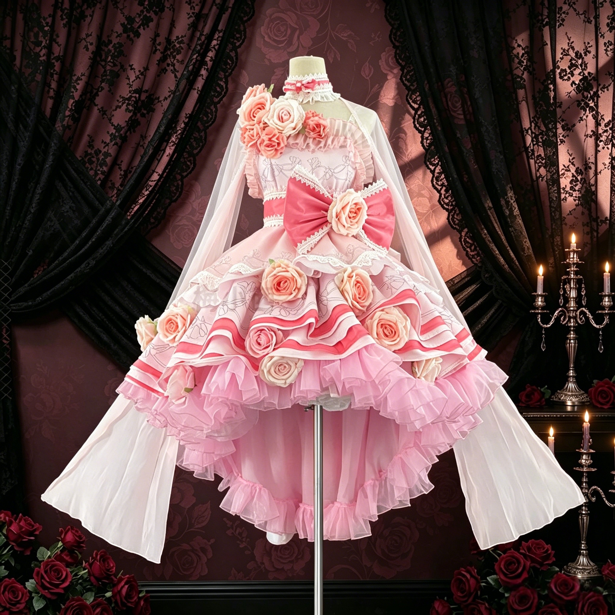 Who Made Me a Princess Shiya Athanasia Gorgeous UniformCosplay Costume