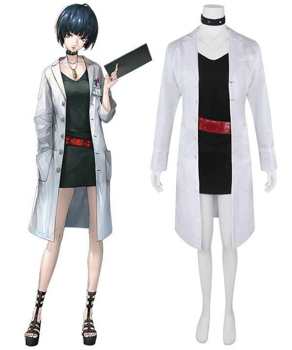 Persona 5 Tae Takemi Cosplay Costume - Not Necklace and Brand