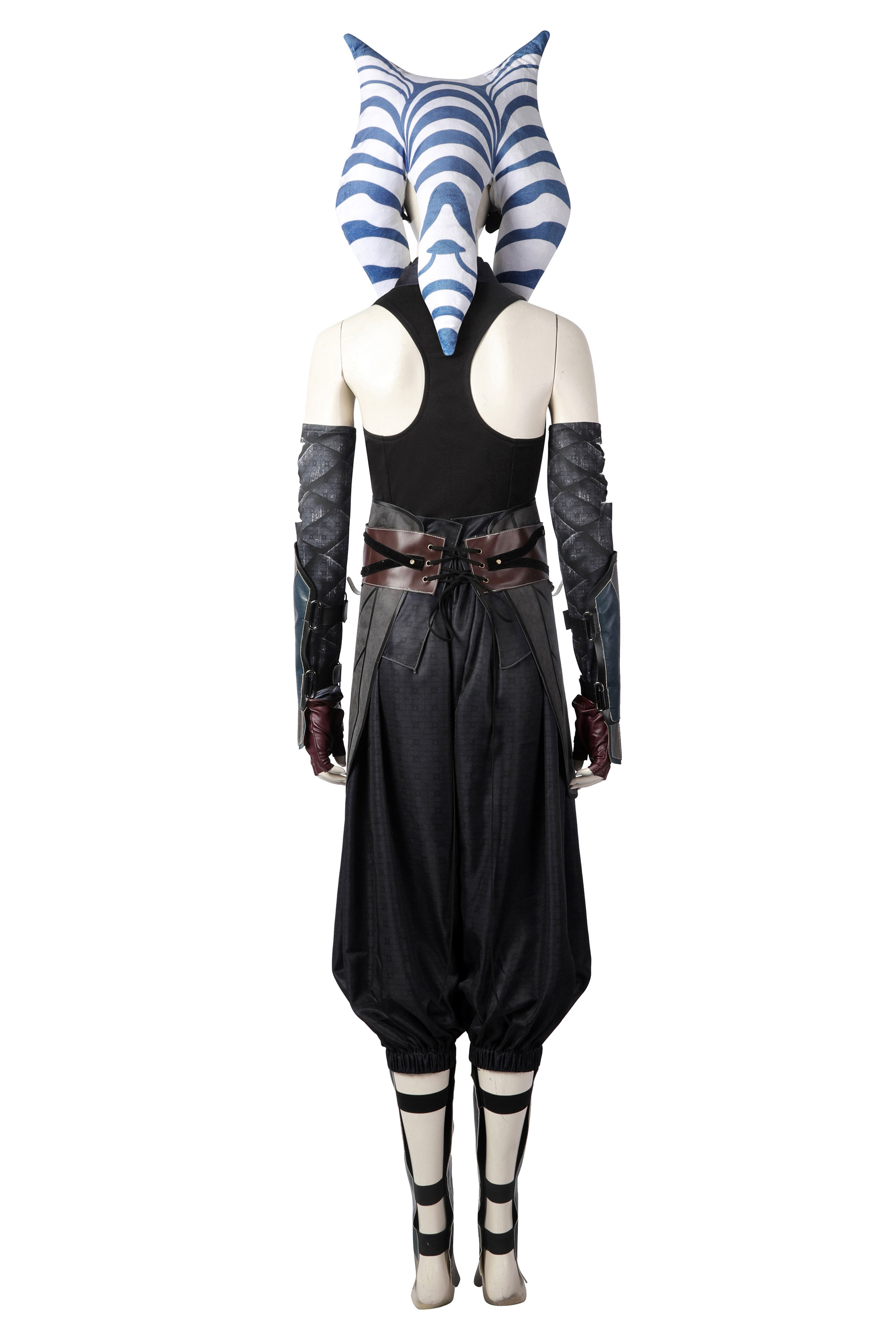 Movie Star Wars The Mandalorian  Ahsoka Tano Cosplay Costume Women's Halloween Costume 4996