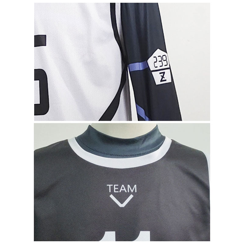 Anime Blue Lock Yoichi Isagi Onesies Jerseys Cosplay Costumes