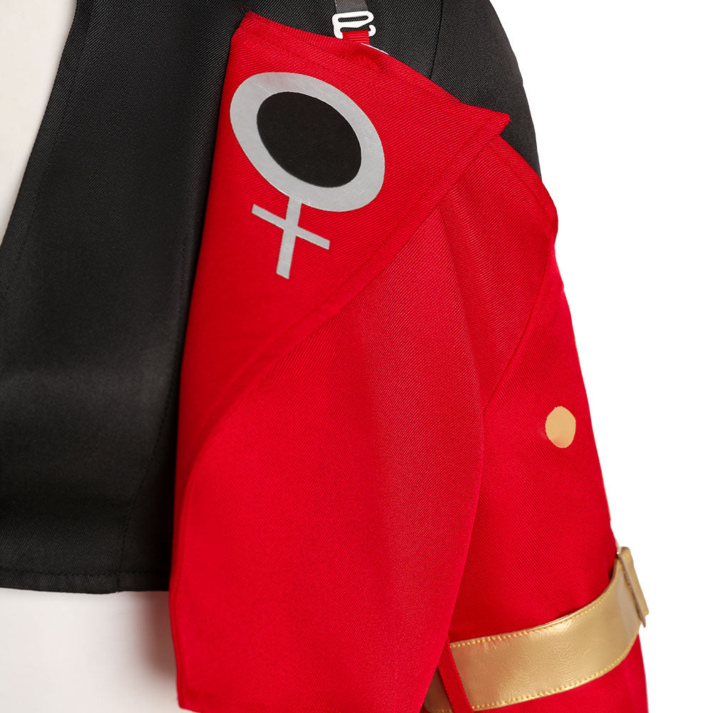 Guilty Gear STRIVE INO I-No Red Shoes Cosplay Costume