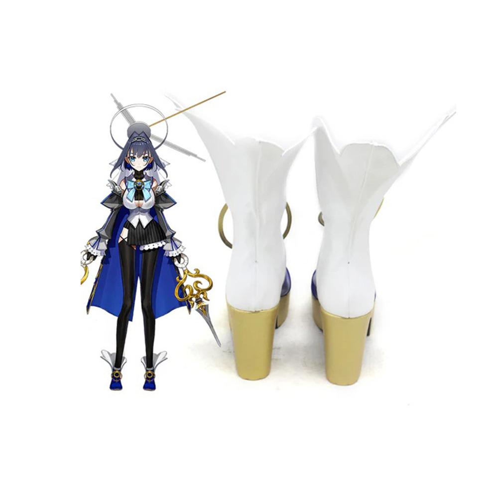 Anime Virtual YouTuber Ouro Kronii Cosplay Shoes
