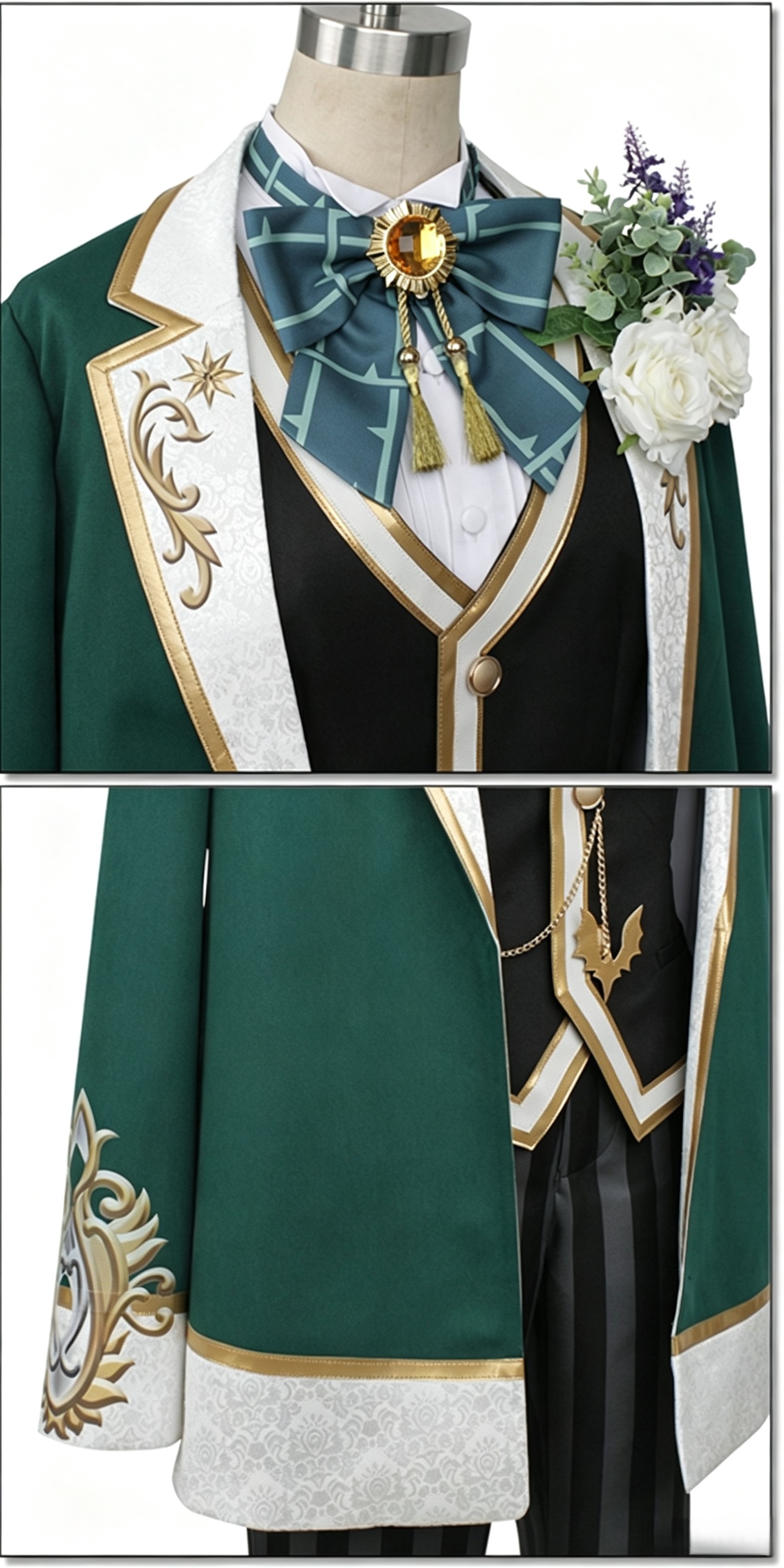 Twisted Wonderland Lilia Vanrouge Groom Cosplay Costume