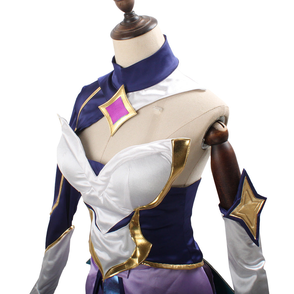 League of Legends Star Guardian Morgana Star Nemesis The Fallen Cosplay Costume